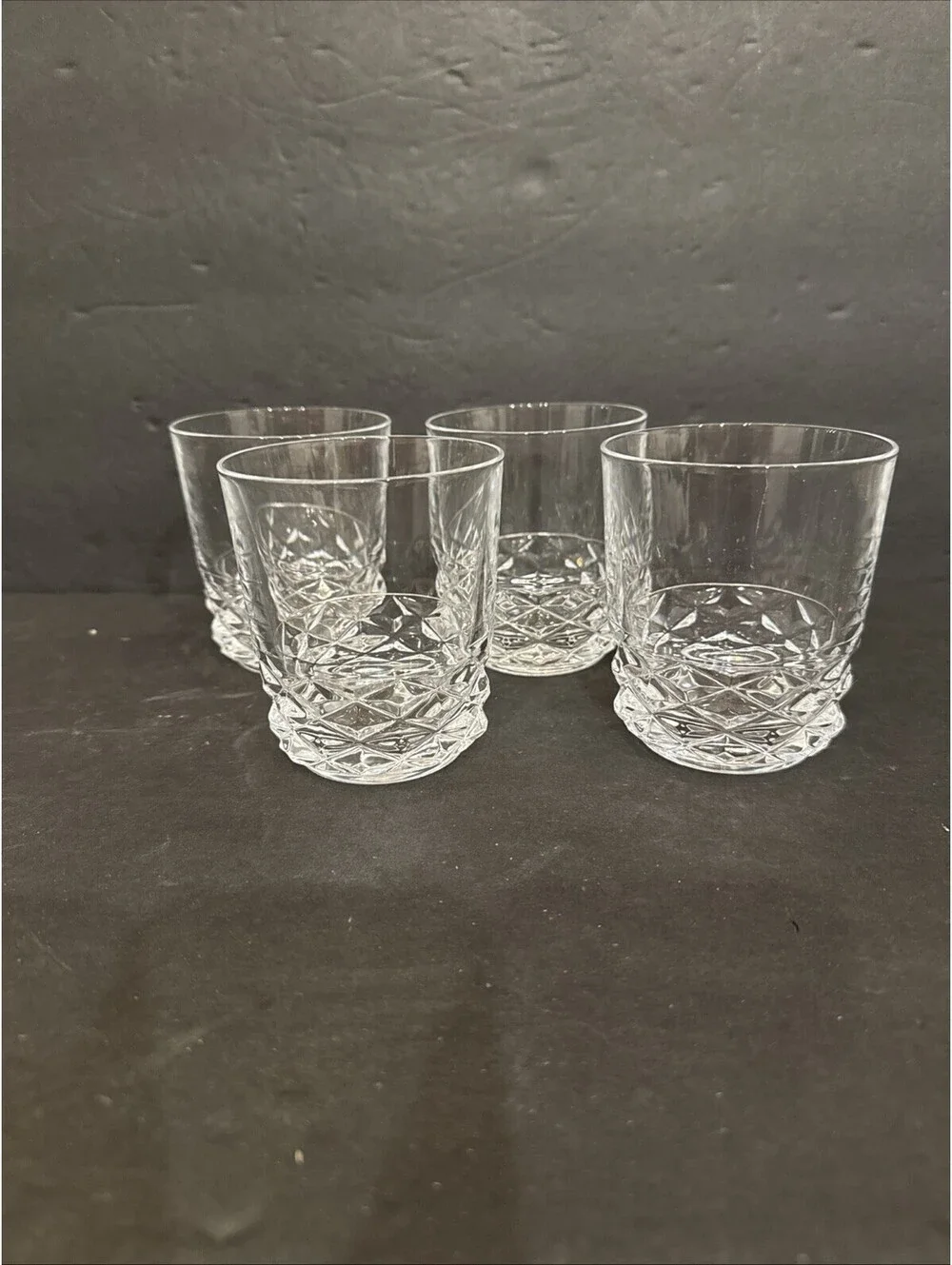 Cristal D'Arques (4) Durand Diamond 10 Oz Double Old Fashioned